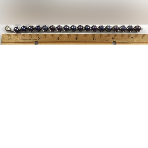 Honora sterling silver Cultured pearl bracelet - Picture 3 of 3